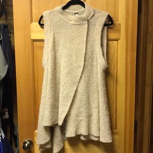 Free People Alpaca Swing Vest S
